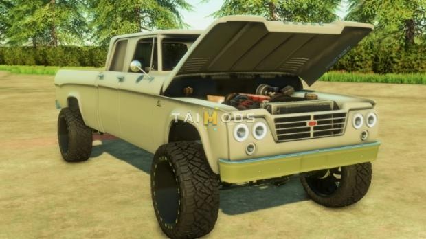 FS22 - 1967 Dodge Power Wagon V1.1 (1.14) FS22 - 1967 Dodge Power Wagon V1.1 (1.14)