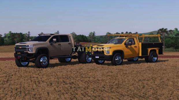 FS22 - Chevrolet Silverado 3500 V2.0 (1.13) FS22 - Chevrolet Silverado 3500 V2.0 (1.13)