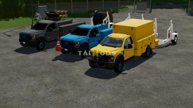 FS22 - 2022 Ford F600 Service Truck (1.11) FS22 - 2022 Ford F600 Service Truck (1.11)