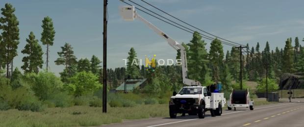FS22 - 2022 Ford F600 Service Truck (1.11) FS22 - 2022 Ford F600 Service Truck (1.11)