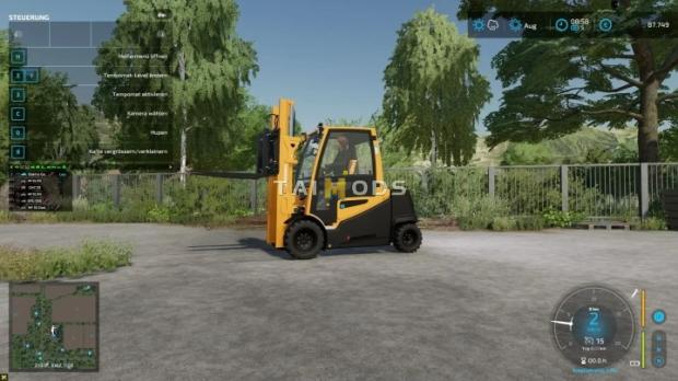 FS22 - Electric Forklift V1.0 (1.14) FS22 - Electric Forklift V1.0 (1.14)