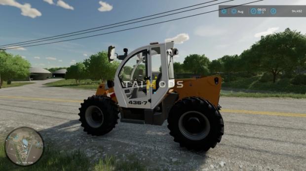 FS22 - Liebherr TL436 Strobes Added V1.0 (1.8) FS22 - Liebherr TL436 Strobes Added V1.0 (1.8)