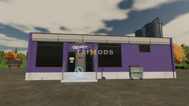 FS22 - Milka Factory V1.0 (1.14) FS22 - Milka Factory V1.0 (1.14)
