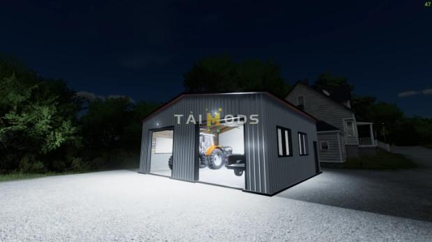 FS22 - Modern Two Car Garage V1.0 (1.14) FS22 - Modern Two Car Garage V1.0 (1.14)