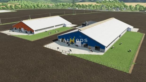 FS22 - Lizard Cow Barns - Expandable Pastures Ready V1.0 (1.13) FS22 - Lizard Cow Barns - Expandable Pastures Ready V1.0 (1.13)