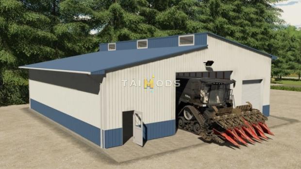 FS22 - Metal Garage V1.0 (1.13) FS22 - Metal Garage V1.0 (1.13)