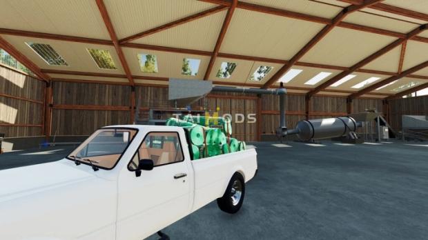 FS22 - Wood Pellet Factory V1.1 (1.13) FS22 - Wood Pellet Factory V1.1 (1.13)