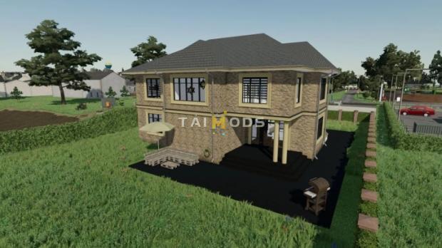 FS22 - Detached House V1.1 (1.13) FS22 - Detached House V1.1 (1.13)