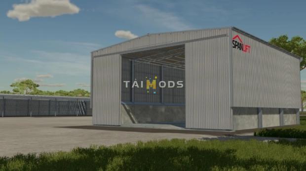 FS22 - SpanLift Aussie Sheds V1.0.0.1 (1.12) FS22 - SpanLift Aussie Sheds V1.0.0.1 (1.12)