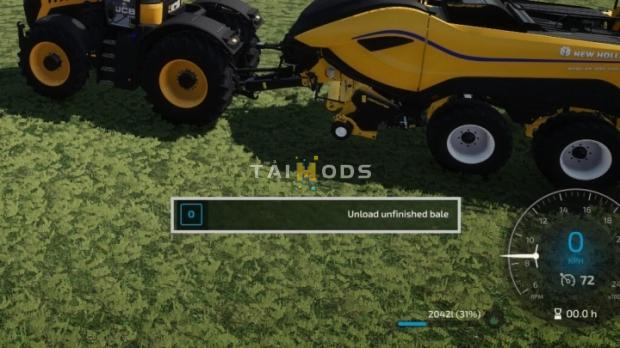 FS22 - Unload Bales Early V1.0.0.1 (1.13) FS22 - Unload Bales Early V1.0.0.1 (1.13)