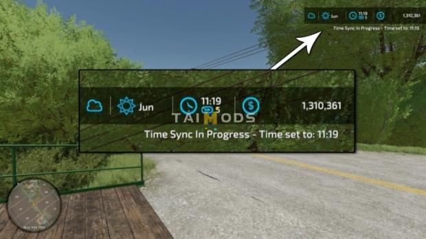 FS22 - Real Time Sync V1.0 (1.9) FS22 - Real Time Sync V1.0 (1.9)