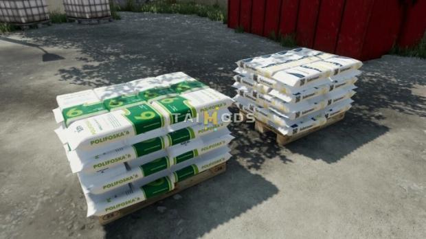 FS22 - Polish Fertilizer Pallets V1.2 (1.8) FS22 - Polish Fertilizer Pallets V1.2 (1.8)