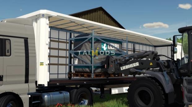 FS22 - Global Goods Transport Pallet v1.0 (1.6) FS22 - Global Goods Transport Pallet v1.0 (1.6)