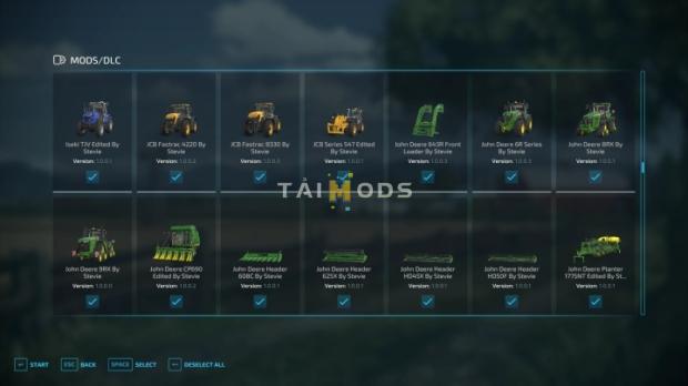 FS22 - Full Mod List Pack 18/11/2022 (1.8) FS22 - Full Mod List Pack 18/11/2022 (1.8)
