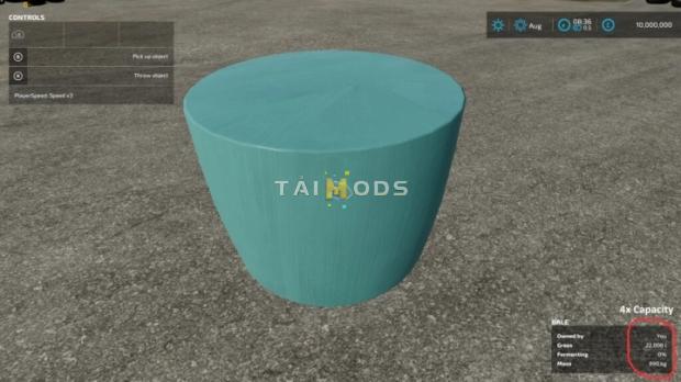 FS22 - Selectable Bale Capacity Pack V1.2.1 (1.8) FS22 - Selectable Bale Capacity Pack V1.2.1 (1.8)
