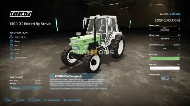 FS22 - Precision Farming Updated Tractors Pack 2 (1.4) FS22 - Precision Farming Updated Tractors Pack 2 (1.4)
