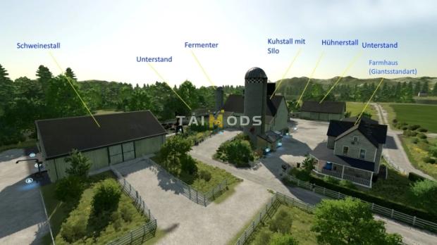 FS22 - White Farm Building Pack V1.0 (1.3) FS22 - White Farm Building Pack V1.0 (1.3)