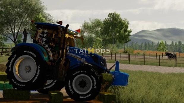 FS22 - New Holland T6 Edited V1.0 (1.14) FS22 - New Holland T6 Edited V1.0 (1.14)