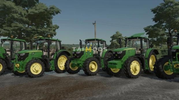 FS22 - John Deere 6M Pack V1.2 (1.14) FS22 - John Deere 6M Pack V1.2 (1.14)
