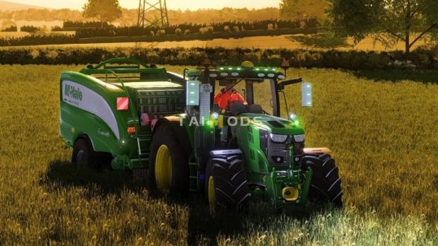 FS22 - John Deere 6195R Edit V1.0 (1.14) FS22 - John Deere 6195R Edit V1.0 (1.14)
