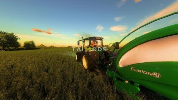 FS22 - John Deere 6195R Edit V1.0 (1.14) FS22 - John Deere 6195R Edit V1.0 (1.14)