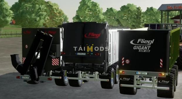 FS22 - Fliegl ASW288 Schubboden Multi Trailer V2.3 (1.14) FS22 - Fliegl ASW288 Schubboden Multi Trailer V2.3 (1.14)