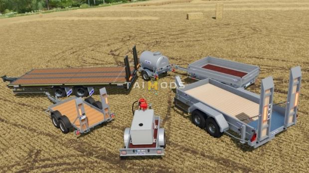 FS22 - ECIM Trailers Pack V1.0 (1.14) FS22 - ECIM Trailers Pack V1.0 (1.14)