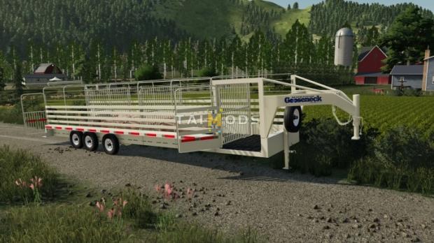 FS22 - 32FT Gooseneck Trailer V2.1 (1.14) FS22 - 32FT Gooseneck Trailer V2.1 (1.14)