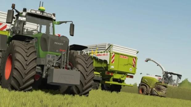 FS22 - Claas Carat 140TD Trailer V1.3 (1.13) FS22 - Claas Carat 140TD Trailer V1.3 (1.13)