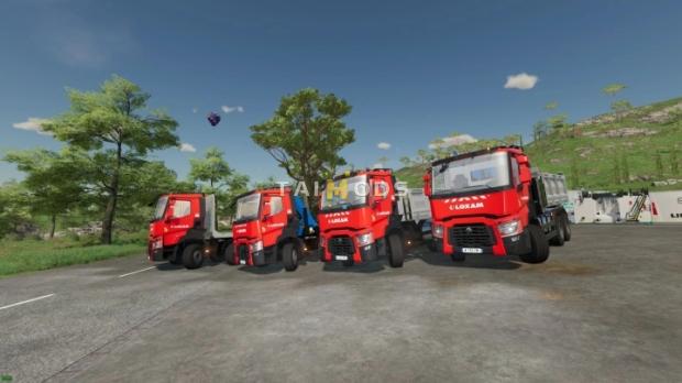 FS22 - Renault C480 Public Works Pack V3.0 (1.14) FS22 - Renault C480 Public Works Pack V3.0 (1.14)