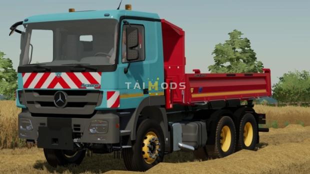 FS22 - Mercedes-Benz Actros 2646/3332 6x4 Tipper Truck V1.0 (1.14) FS22 - Mercedes-Benz Actros 2646/3332 6x4 Tipper Truck V1.0 (1.14)