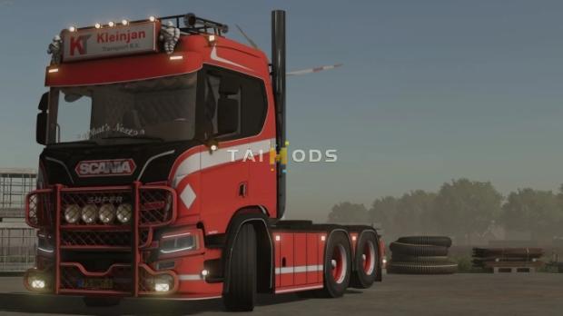 FS22 - Scania Kleinjans V1.0 (1.14) FS22 - Scania Kleinjans V1.0 (1.14)