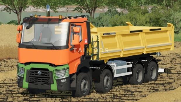 FS22 - Renault C480 Trucks Pack V1.0 (1.14) FS22 - Renault C480 Trucks Pack V1.0 (1.14)