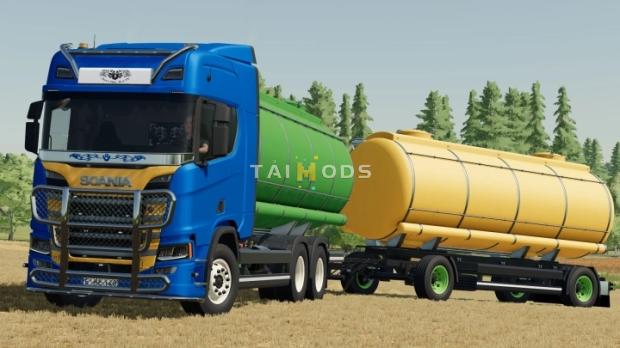 FS22 - Scania R Liquid Transport Truck & Trailer V1.0 (1.14) FS22 - Scania R Liquid Transport Truck & Trailer V1.0 (1.14)