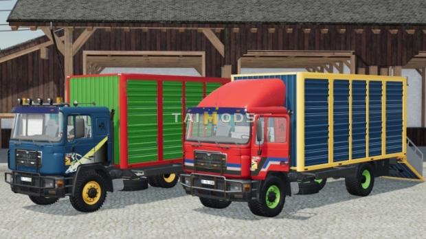 FS22 - MAN 19.403 Animal Transport Truck V1.0 (1.14) FS22 - MAN 19.403 Animal Transport Truck V1.0 (1.14)