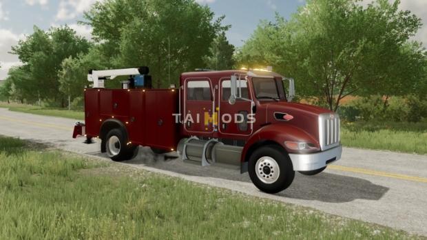 FS22 - Peterbilt 340 Service V1.0 (1.14) FS22 - Peterbilt 340 Service V1.0 (1.14)