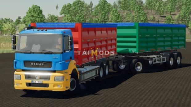 FS22 - Kamaz Neo & Trailer V1.0 (1.13) FS22 - Kamaz Neo & Trailer V1.0 (1.13)