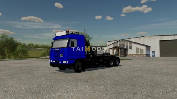 FS22 - Scania 143M V8 Hooklift V1.0 (1.12) FS22 - Scania 143M V8 Hooklift V1.0 (1.12)