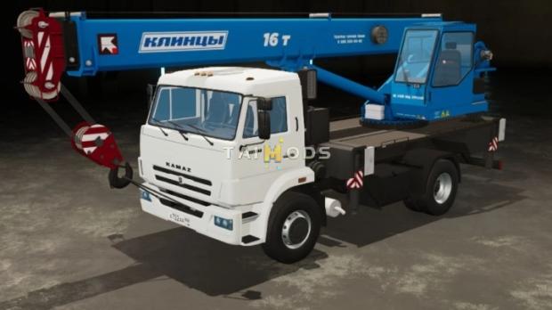 FS22 - Kamaz Crane Klincy 4x2 V1.0 (1.12) FS22 - Kamaz Crane Klincy 4x2 V1.0 (1.12)