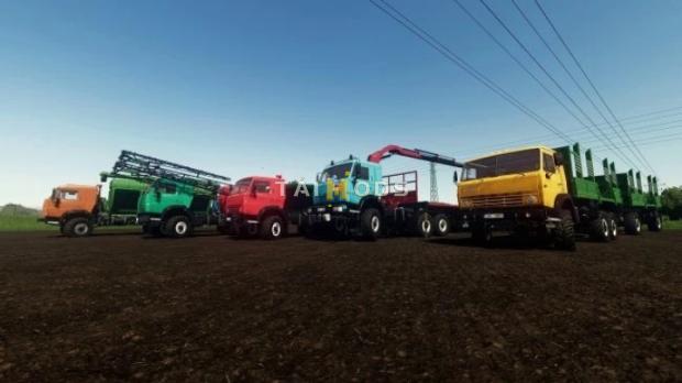 FS22 - Modular Kamaz Pack V1.0 (1.11) FS22 - Modular Kamaz Pack V1.0 (1.11)