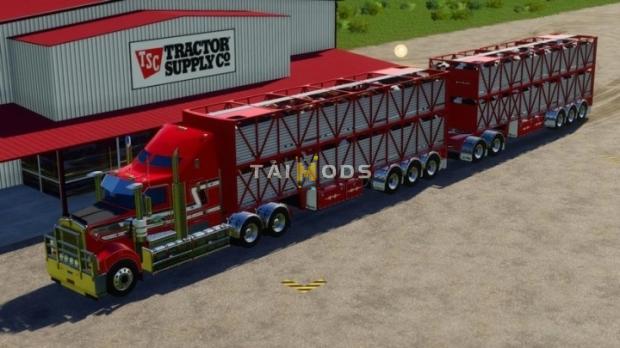 FS22 - Kenworth T408 SAR Truck V1.0 (1.11) FS22 - Kenworth T408 SAR Truck V1.0 (1.11)
