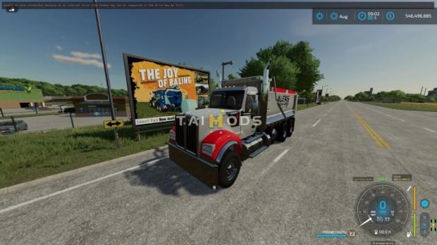 FS22 - Alers Hauling Kenworth W990 Dump Truck V2.0 (1.10) FS22 - Alers Hauling Kenworth W990 Dump Truck V2.0 (1.10)