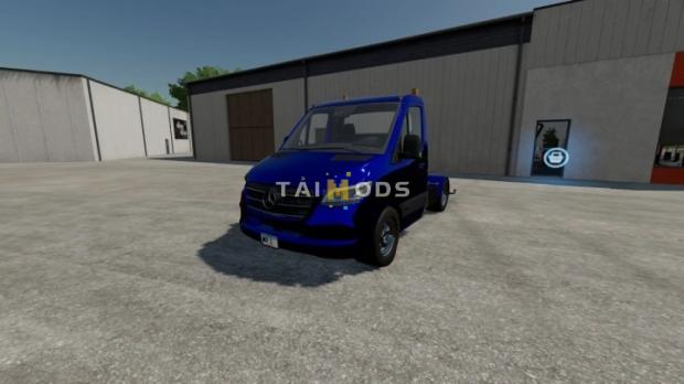 FS22 - Mercedes Sprinter Van Truck V1.0 (1.10) FS22 - Mercedes Sprinter Van Truck V1.0 (1.10)