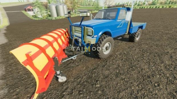FS22 - Flatbed Service Truck V1.2 (1.9) FS22 - Flatbed Service Truck V1.2 (1.9)