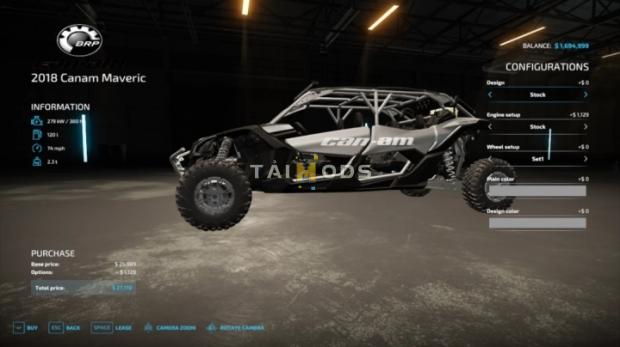 FS22 - Canam Maverik Pack V1.0 (1.7) FS22 - Canam Maverik Pack V1.0 (1.7)