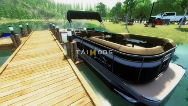 FS22 - Bennington Pontoon Boat V2.0 (1.7) FS22 - Bennington Pontoon Boat V2.0 (1.7)