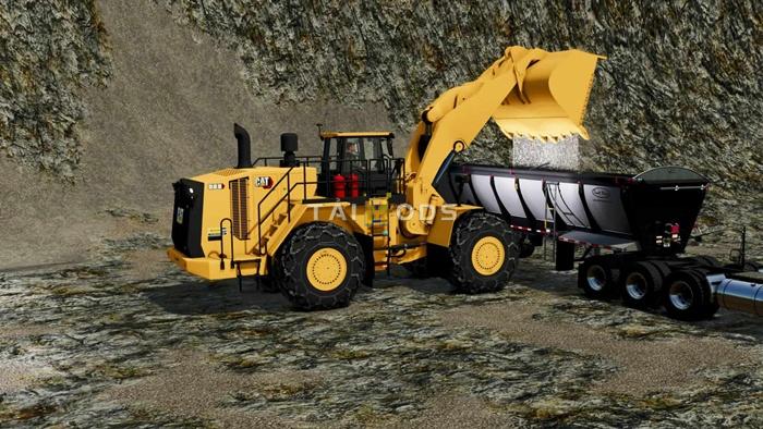 FS25 - Caterpillar 988 V1.4 () FS25 - Caterpillar 988 V1.4 ()