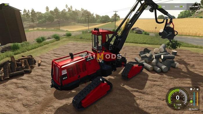FS25 - Komatsu Harvester 911 V1.4 () FS25 - Komatsu Harvester 911 V1.4 ()