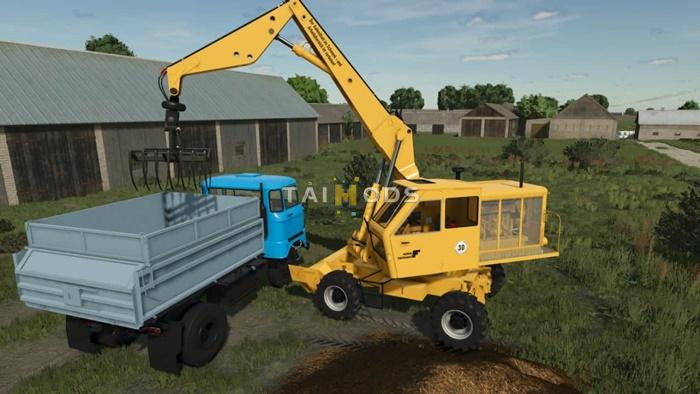 FS25 - Fortschritt T174 Weimar Bagger V1.0 () FS25 - Fortschritt T174 Weimar Bagger V1.0 ()