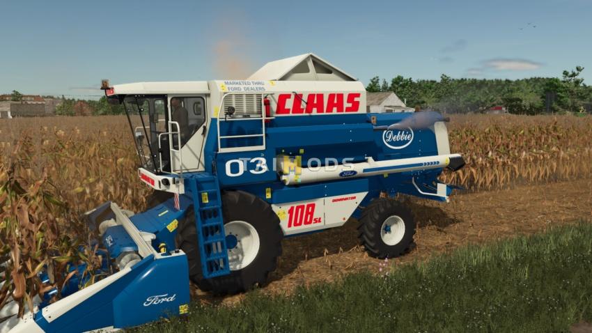 FS25 - CLAAS Ford Dominator 108 V1.0 () FS25 - CLAAS Ford Dominator 108 V1.0 ()